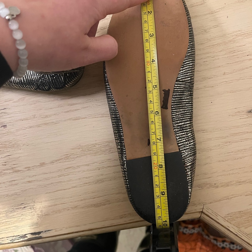 Sam Edelman Metallic Striped Women's Flats - Picture 8 of 8